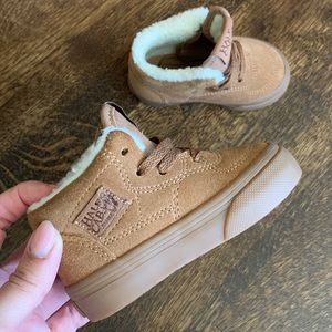 NWOT⭐️ Vans Half Cab Suede/Fleece Tobacco Br Shoe